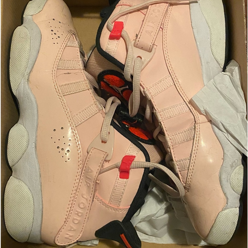 SOLD-Pink Jordans womens 6